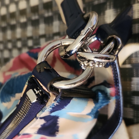 Coach Multicolor Convertible Monogram Bag - Picture 5 of 14